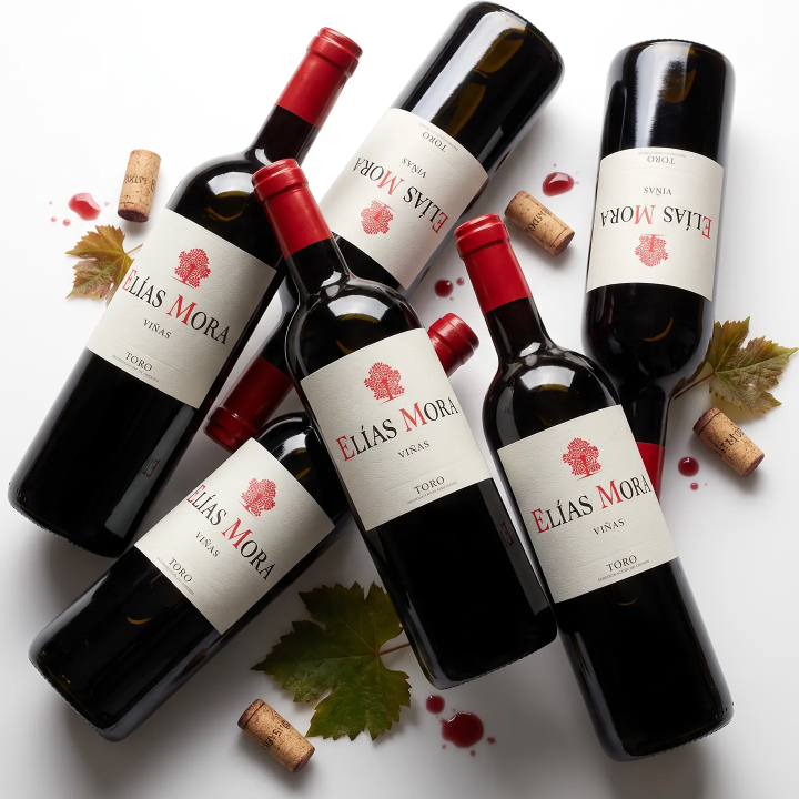 Caja de vino tinto D.O. Toro Viñas Elías Mora (6 botellas)