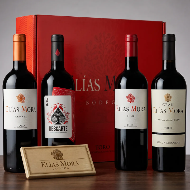 Estuche Colección Bodega – 4 Vinos & Chocolate (D.O. Toro)