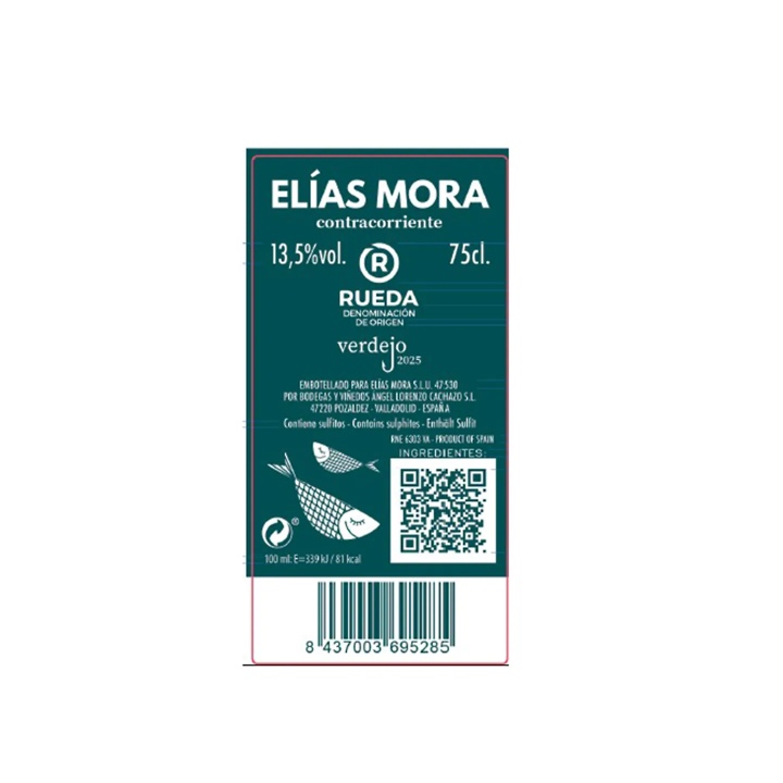 Contracorriente Verdejo D.O. Rueda (Caja 6 bot.) | Elías Mora