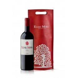 12 botellas de 50 cl. de Viñas Elías Mora + 12 bolsas para regalo